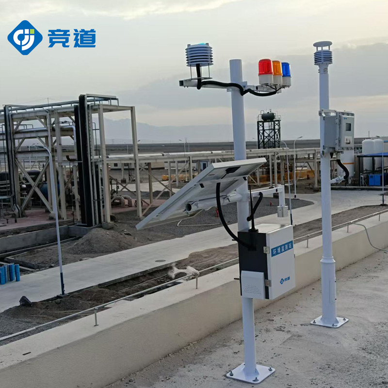 某工廠安裝競道防爆氣象站和雷電預警系統案例